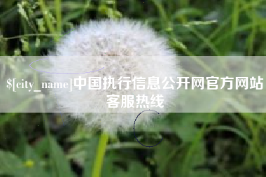 建湖中国执行信息公开网官方网站客服热线