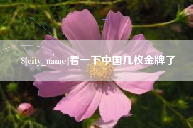 建湖看一下中国几枚金牌了