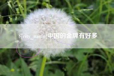 建湖中国的金牌有好多