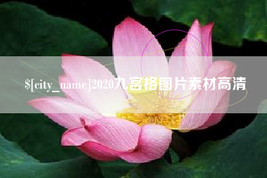 建湖2020九宫格图片素材高清
