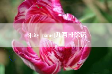 建湖九宫排除法