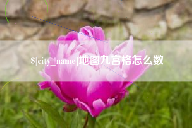 建湖地图九宫格怎么数
