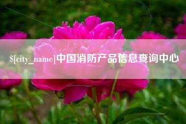 建湖中国消防产品信息查询中心