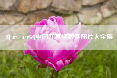 建湖中国九宫格数字图片大全集