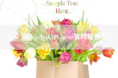 建湖xfhyjd.119.gov cn官网报名入口