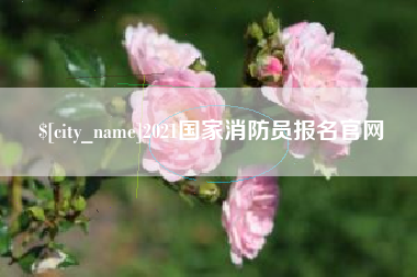 建湖2021国家消防员报名官网
