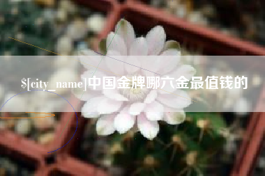 建湖中国金牌哪六金最值钱的