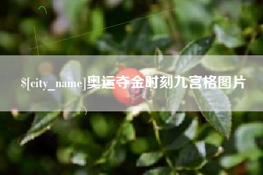建湖奥运夺金时刻九宫格图片